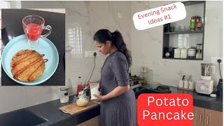 5 min Evening Snack | Potato pancake | What a coincidence??? with our loved ones| Deeps vlog