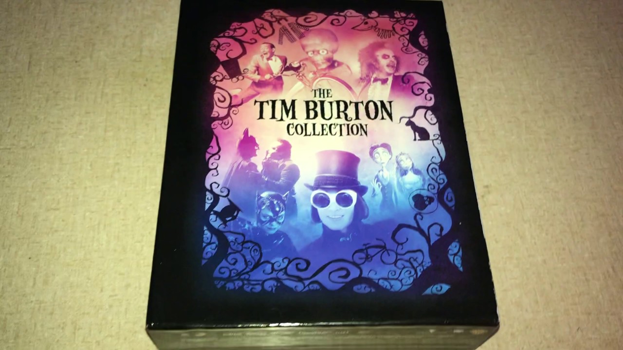 The Tim Burton’s Collection on Blu Ray UnBoxing