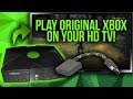 Connect Your Original Xbox To Flat-Screen TV's