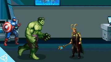 Avengers: The Game (Java Phone Gameplay) | Forgotten Games