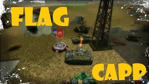 Tanki Online | Awesome Flag Cap - Hornet and isida