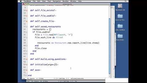 41 Listing restaurants  in Ruby Essential training course in Urdu and Hindi