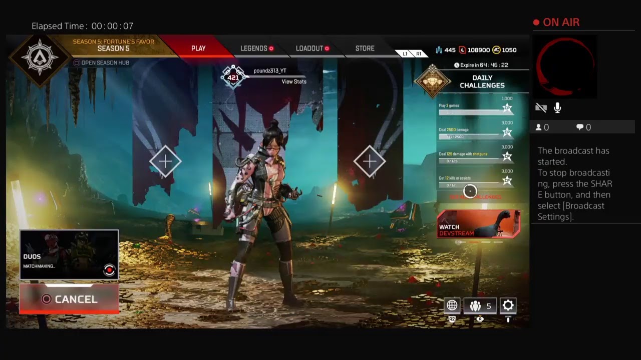 Apex Legends Season 6 Live Countdown