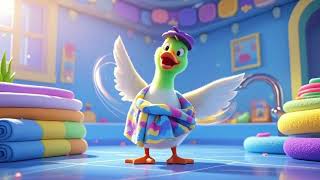 Little Ducks Twirly Towel Dance Nursery Rhymes & Kids Songs
