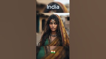 Сountries of the world look like Humans generated using AI - Part 1