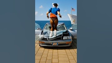 Street Fighter II Arcade IRL - Chun Li VS Blanka