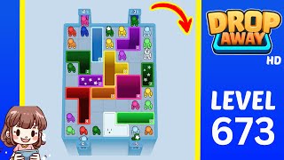 Drop Away Level 673 Solution Walkthrough