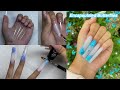 ENCAPSULATED BUTTERFLY NAILS! EXTRA LONG NAIL TIPS! TRYING MODELONES POLYGEL KIT | Nail Tutorial