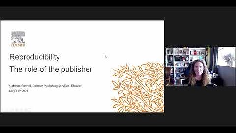 Seminar 3: Catriona Fennell - UBL & Elsevier seminars on Reproducible Research