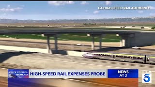 California rail authority reimbursed consultants for gym trips, premium flights report finds