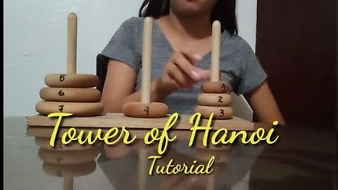 Tower of Hanoi Tutorial