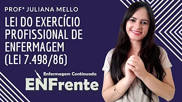 O que é o exercício profissional da enfermagem?