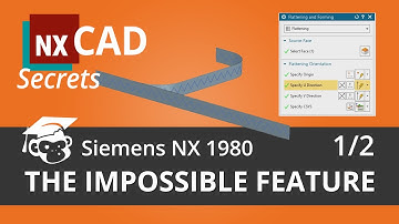 Become a Siemens NX Advanced User - free NX 1980 Tutorial:  "The Impossible Pattern (1/2)"