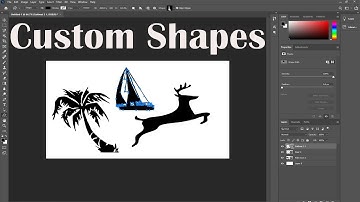 How to Find and Use Custom Shapes from Adobe Photoshop