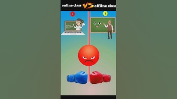 Online class vs Offline class❓|| #shorts #youtubeshorts || @itsrealdog @BrainXMania