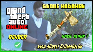 Gta Online - Stone Hatchet Nasil Alinir? Öfke Yeteneği̇ Veren Balta Anlatim