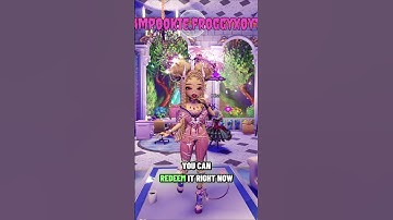 how to get the new vim skirt and the scene set in monsterverze #monsterverse  #shorts #roblox