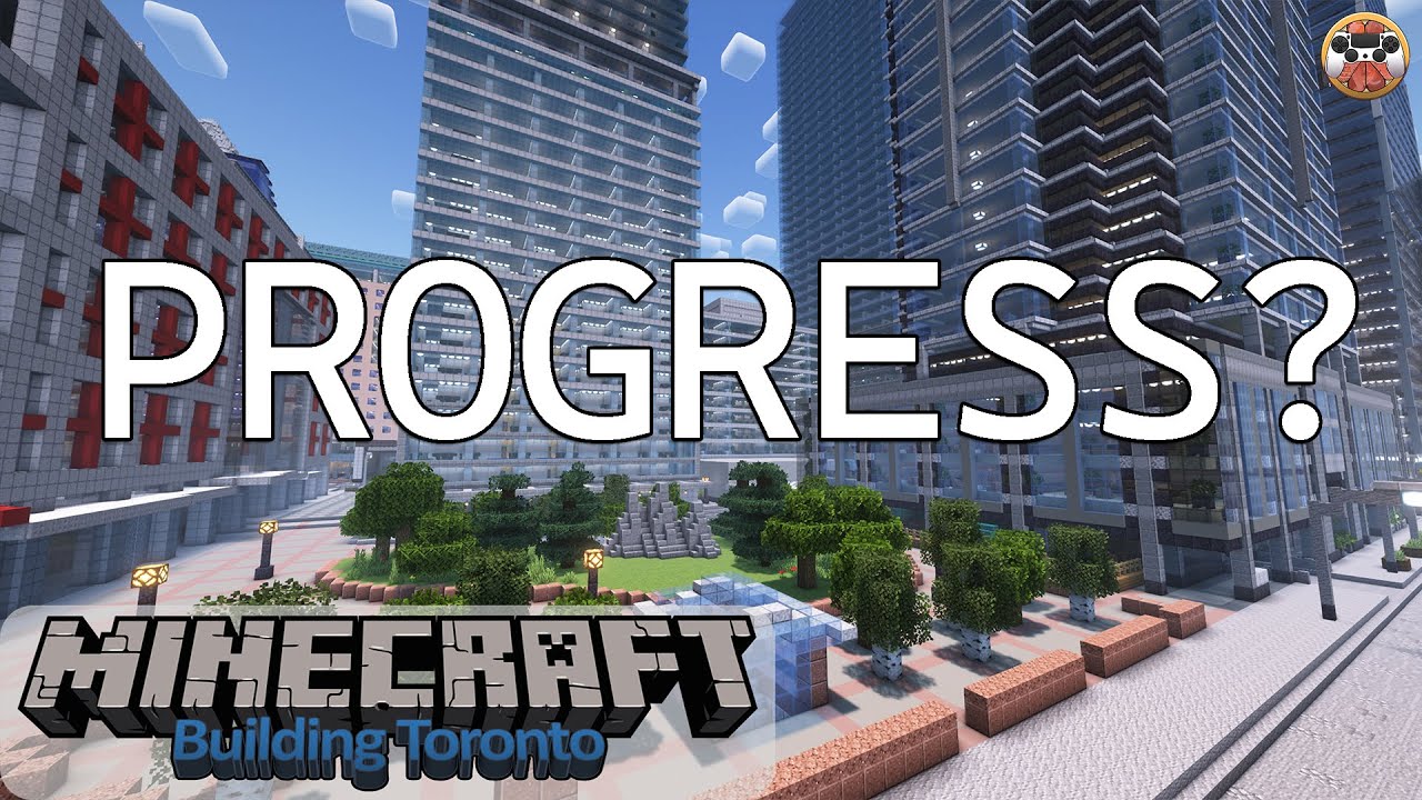 Toronto Raptors Minecraft Where is the Minecraft Building Toronto Progress? - YouTube
