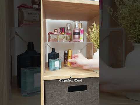 4 Ways To Organize Your Perfume Collection Roomdecorideas Homeideas Organization Vanitytable