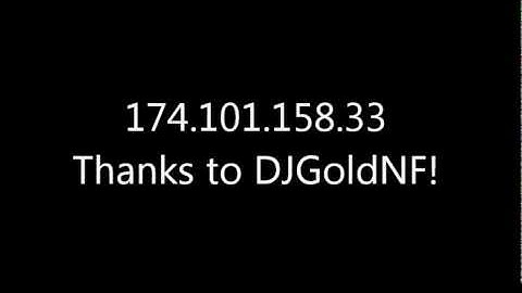 New Server IP (NON HAMACHI)