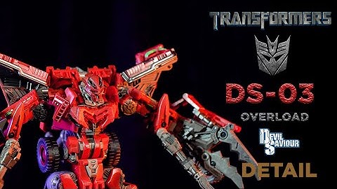 DETAIL - DS03 -  DEVIL SAVIOUR - OVERLOAD -  TRANSFORMERS