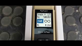 Rigexpert stick Xpro unboxing