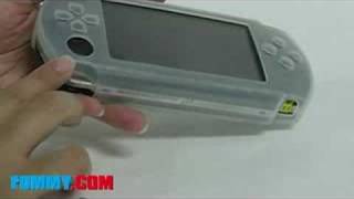 PSP Silicone Clear Case