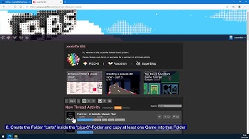 PICO8 on RPi Case using Raspbian