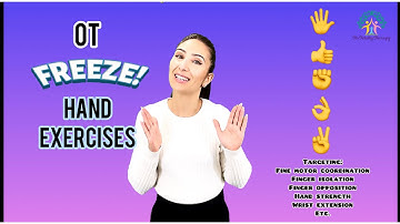 OT Freeze 🖐️ Hand Exercises