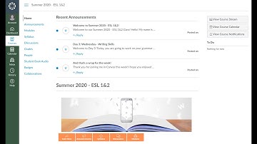 ESL 1&2 Canvas Course