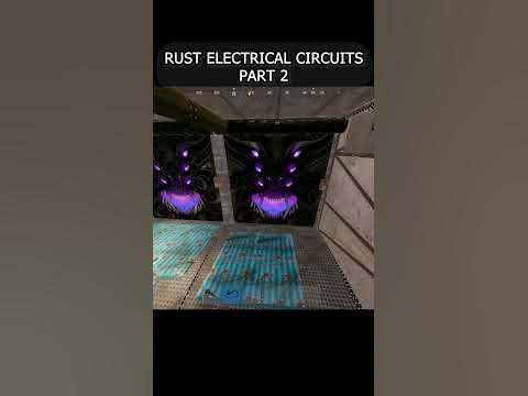 Mastering Rust Electrical Circuits Part 2 #shorts #rust #rustshorts