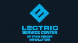 Lectric Service Center | XP Trike Fender Installation