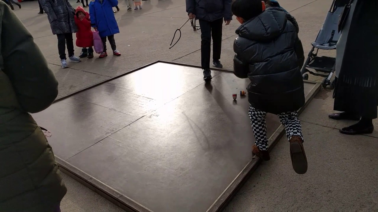 Traditional Korean spin top YouTube