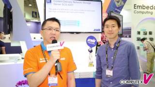 2016 COMPUTEX TAIPEI AEWIN   Storage Server Platform SCS 4201