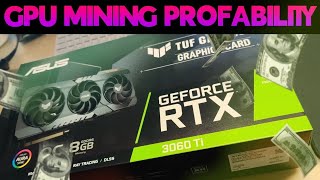 GPU Mining Profitability 3060ti