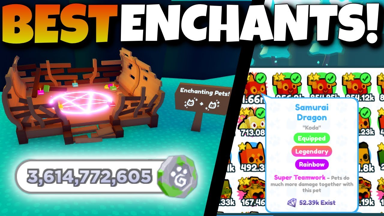 the-best-enchants-for-fast-fantasy-coins-pet-simulator-x-roblox-youtube