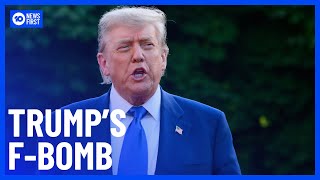 Donald Trump Drops F-Bomb Over Iran-Israel Conflict As Ceasefire Barely Holds | 10 News First