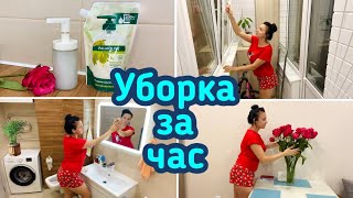 Уборка за час / Вечерняя уборка в квартире / Мотивация!