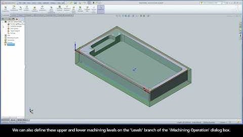 SolidCAM iMachining - GS Exercise #1