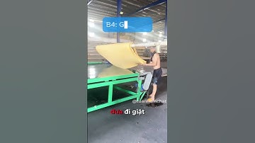 Quy trình sản xuất nệm cao su thiên nhiên tại nhà máy nệm bên em Tuấn  #nemcaosu #furniture #nhadep