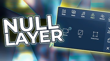 How to use Null Layer in Alight Motion 4.0 👾