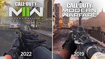 Call of Duty Modern Warfare II vs Call of Duty Modern Warfare 2019 - Attention to Detail Comparison
