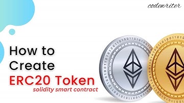 ERC20 Token Tutorial | Create Your Own Cryptocurrency | solidity smart contract part one