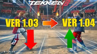 Tekken 8 Steve Fox Update 1.04 All Changes ! Steve Buffs