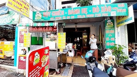 Quán Bột Chiên Nui Xào Hủ Tiếu Xào Ngon Quận 8
