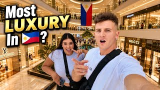 First Time At The MOST LUXURY MALL In The PHILIPPINES! This Surprised Us ..