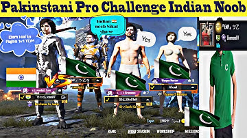 Rendom Pakistan pro players call me noob I chllenge 1v1 pubg mobile | BTX RAVAN GAMING  PUBG MOBILE