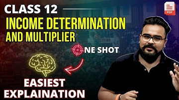 INCOME DETERMINATION AND MULTIPLIER class 12 ONE SHOT | GAURAV JAIN