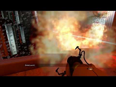 (I'M BACK AGAIN) - Portal 1 Ending Scene + GLaDOS Boss Fight
