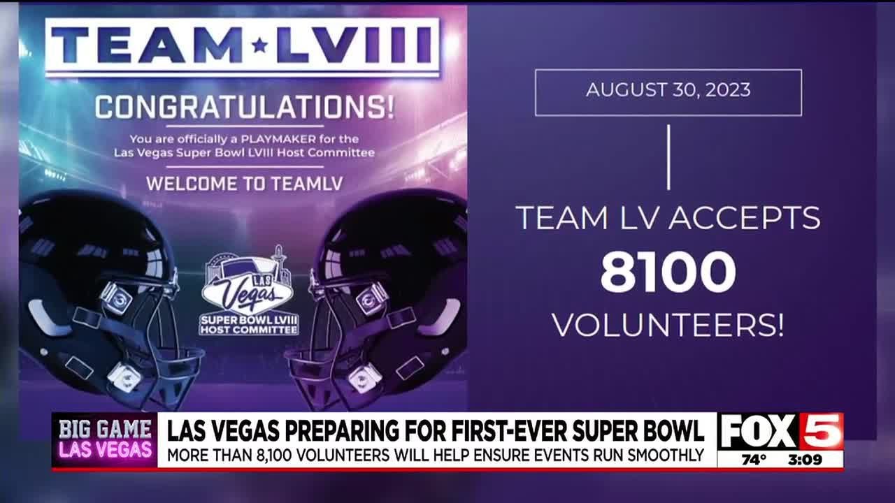 Las Vegas Super Bowl LVIII officially 'on the clock